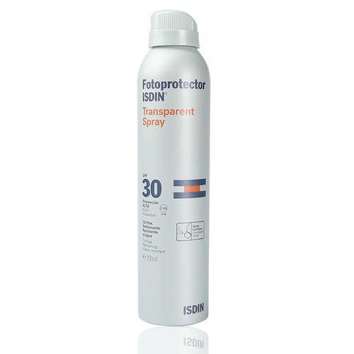 Isdin fotoprotector spray transparente SPF 30 200 mL