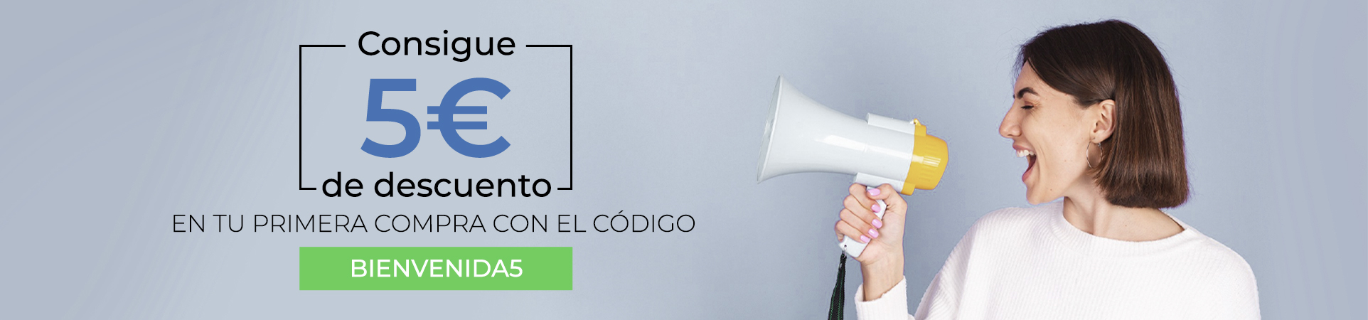 Consigue 5€ de descuento en tu primera compra online en Farmacia Pilarica 80 en Madrid