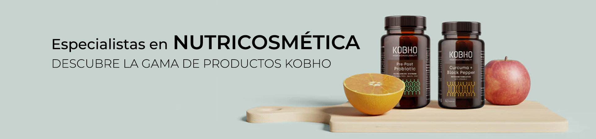 Nutricosmetica con KOBHO en Farmacia Pilarica 80 en Madrid