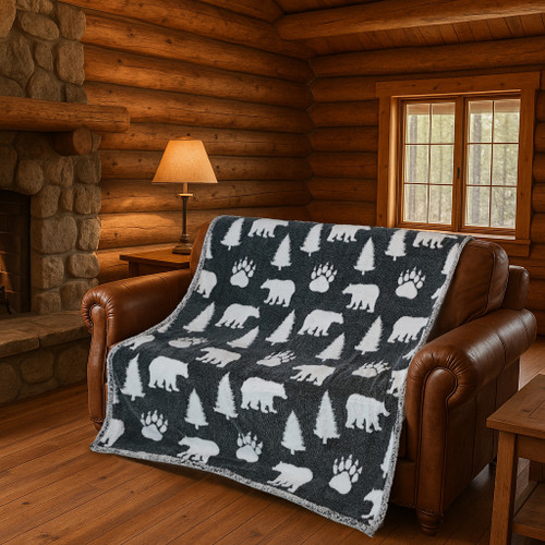 MELANGE BLANKET BEAR