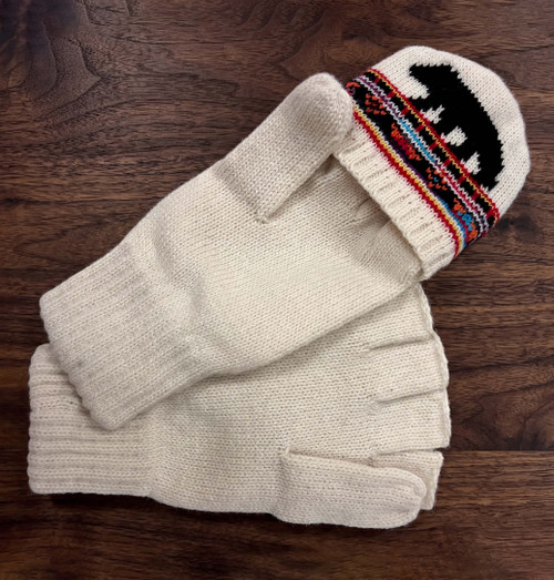 Bear Hooded Gloves
