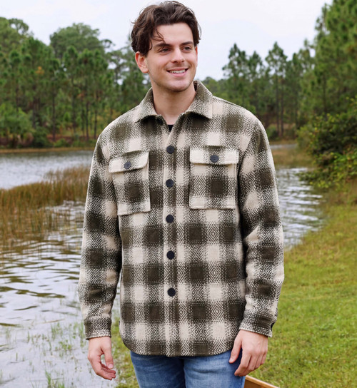 Mosswood Plaid CPO Overshirt