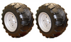 Pair of Front Wheels for Peg Perego Polaris Outlaw 12V Quad Pair of Front Wheels for Peg Perego Polaris Outlaw 12V Quad
