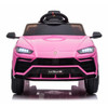 Official Pink Lamborghini Urus 12V Ride in Battery Jeep SUV Car