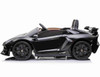 24V 2 Seat Ride on Licensed Black Lamborghini SVJ Drifting Car