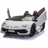 Kids 24V White Lamborghini SVJ 2-Seat Ride on Drifting Sport Car Kids 24V White Lamborghini SVJ 2-Seat Ride on Drifting Sport Car