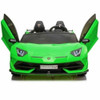 24V 2 Seat Ride on Licensed  Green Lamborghini SVJ inc Scissor Doors & Remote 24V 2 Seat Ride on Licensed  Green Lamborghini SVJ inc Scissor Doors & Remote