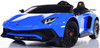 Kids Blue Super-Size 24v Lamborghini 2-Seat Ride-on Sports Car Kids Blue Super-Size 24v Lamborghini 2-Seat Ride-on Sports Car