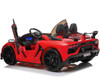Kids 24V 2 Seat Ride on Licensed Red Lamborghini SVJ Drift Car Kids 24V 2 Seat Ride on Licensed Red Lamborghini SVJ Drift Car