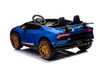 Blue 2 Seat Official 24v Lamborghini Huracan 4WD Kids Sit-in Car
