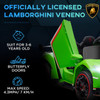 12v Official Green Lamborghini Veneno Sit-in Motorized Sports Car 12v Official Green Lamborghini Veneno Sit-in Motorized Sports Car