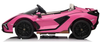 Pink 24v Lamborghini Sian Kids Battery Supercar x2 Leather Seats Pink 24v Lamborghini Sian Kids Battery Supercar x2 Leather Seats