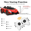 2 Seater Red Licensed Lamborghini  Ride in Sports Car for Kids 2 Seater Red Licensed Lamborghini  Ride in Sports Car for Kids