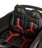 12v Kids Matte Black Lamborghini Aventador SVJ Wide Seat Car