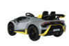 Silver Kids 12v  Lamborghini Huracan STO V10 Sit-in Car
