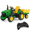 Peg Perego John Deere 12v RC Electric Ride-on Tractor & Trailer