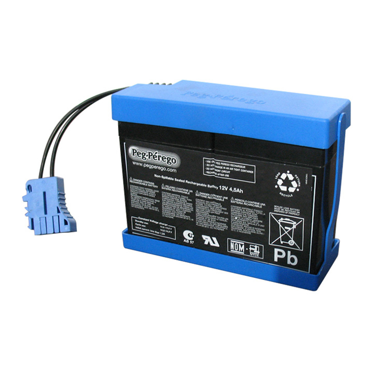 peg perego rechargeable 12v battery