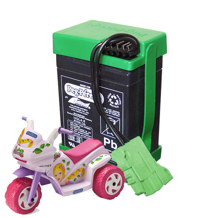 Replacement 6v Battery for Peg Perego Princess Raider Trike - IAKB0030 -  Italian Battery Toys