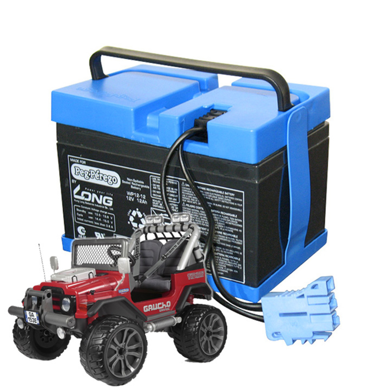 peg perego power wheels battery