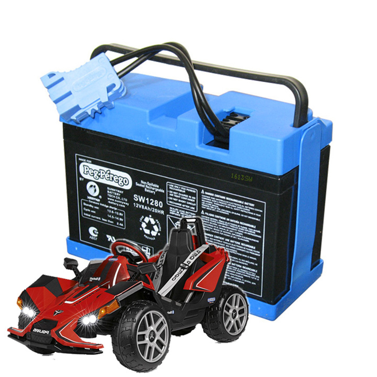 Peg perego shop polaris battery