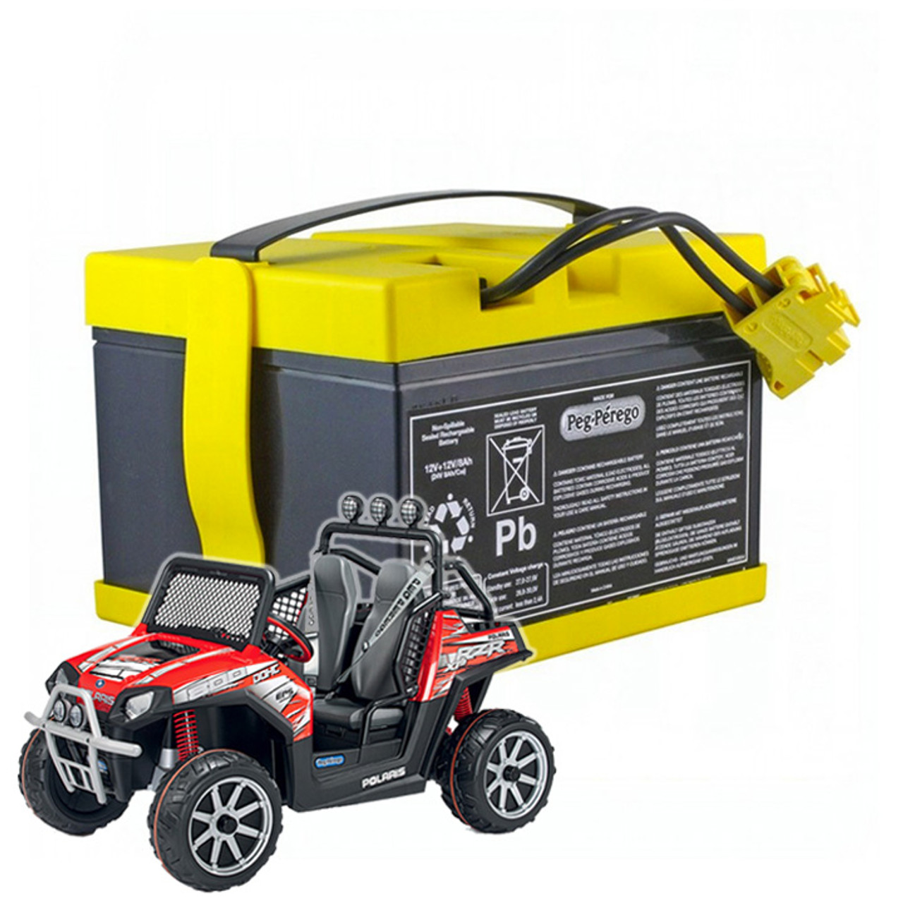 peg perego rzr battery