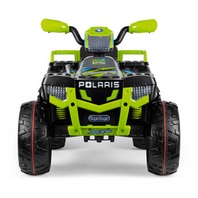 Large Peg Perego 24V Polaris Sportsman 850 Lime Childrens Quad