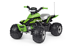 12V Peg Perego 2020 CORRAL T-REX 330W Ride on Quad Bike Green