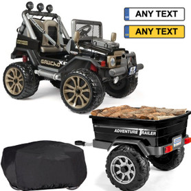 Kids 2 Seater 24v Peg Perego Gaucho XP-480W Mega Accessory Bundle Kids 2 Seater 24v Peg Perego Gaucho XP-480W Mega Accessory Bundle
