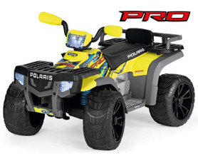 24V Kids Peg Perego Polaris Sportsman Pro Citrus Quad - IGOD0603