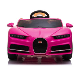 Girls Pink Licensed Bugatti Chiron 12v Kids Ride On Sports Car Girls Pink Licensed Bugatti Chiron 12v Kids Ride On Sports Car