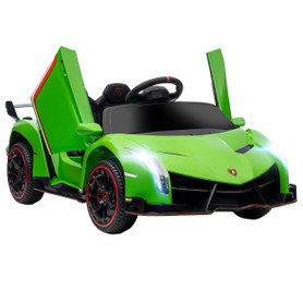 12v Official Green Lamborghini Veneno Sit-in Motorized Sports Car 12v Official Green Lamborghini Veneno Sit-in Motorized Sports Car