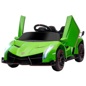 12v Official Green Lamborghini Veneno Sit-in Motorized Sports Car 12v Official Green Lamborghini Veneno Sit-in Motorized Sports Car