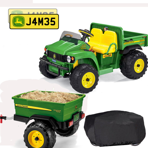 Kids 12v 2 Seat John Deere Gator HPX Mega Accessory Bundle Kids 12v 2 Seat John Deere Gator HPX Mega Accessory Bundle