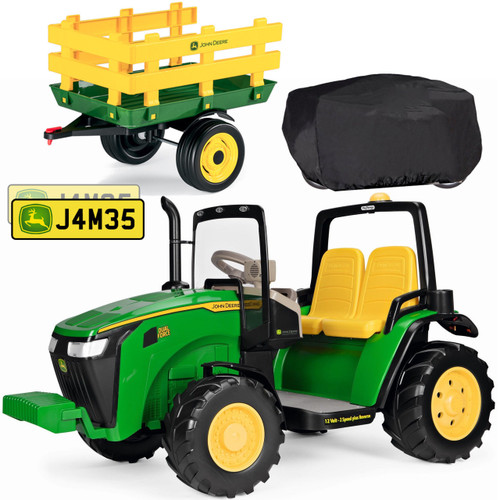 12v John Deere Dual-Force 2 Seat Sit-on Mega Accessory Bundle 12v John Deere Dual-Force 2 Seat Sit-on Mega Accessory Bundle