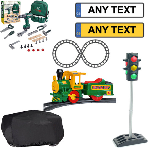 Santa Fe Peg Perego 6v Sit On Train Extra Track & Role Play Bundle Kit Santa Fe Peg Perego 6v Sit On Train Extra Track & Role Play Bundle Kit