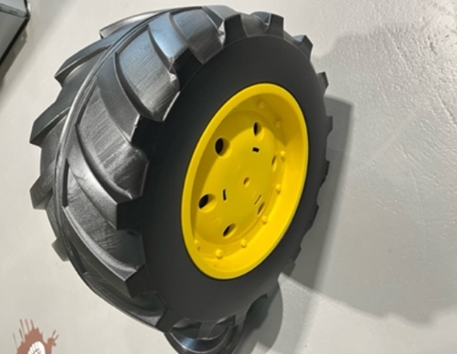 Replacement Rear Wheel for Peg Perego John Deere Dual Force Replacement Rear Wheel for Peg Perego John Deere Dual Force