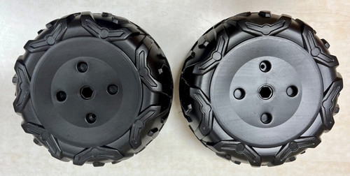 Pair of Replacement Rear Wheels for Peg Perego Corral T-Rex 12V Quad - SPRP9812N