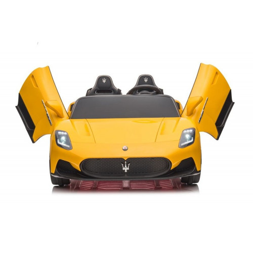 24v Children's Yellow Super Size Twin Seat Maserati Motorized Car 24v Children's Yellow Super Size Twin Seat Maserati Motorized Car