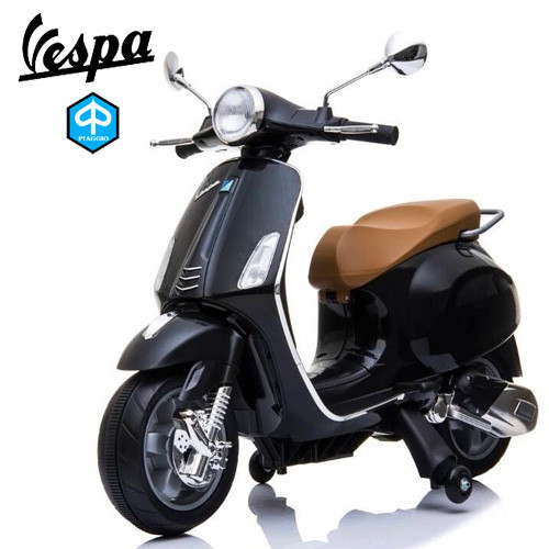 Licensed Kids Vespa Ride On Primavera 12V Mod Style Moped Licensed Kids Vespa Ride On Primavera 12V Mod Style Moped