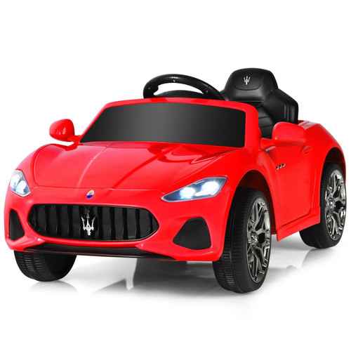 Children's 12v Motorized Official Red Maserati Gran-Cabrio Ride On Children's 12v Motorized Official Red Maserati Gran-Cabrio Ride On
