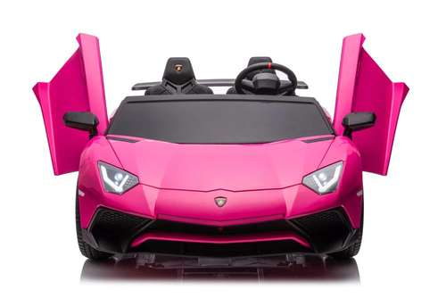 Kids Pink Super-Size 24v Lamborghini 2 Seat Ride on Sports car Kids Pink Super-Size 24v Lamborghini 2 Seat Ride on Sports car