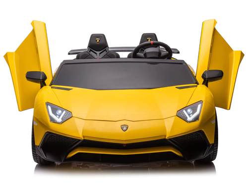 Kids Yellow Super-Size 24v Lamborghini 2-Seat Ride-on Sports Car Kids Yellow Super-Size 24v Lamborghini 2-Seat Ride-on Sports Car