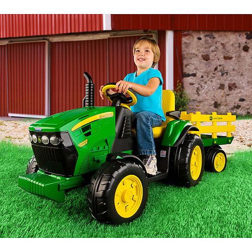 All About John Deere Battery Powered Ride on Toys made by Peg Perego
