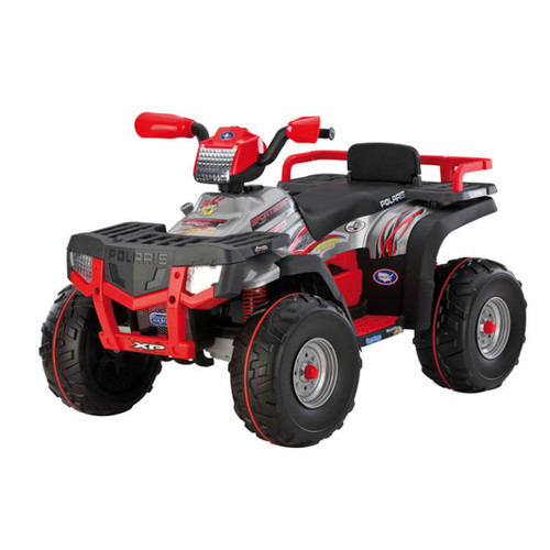 24v Twin Seat Peg Perego Polaris Sportsman Battery Powered Quad