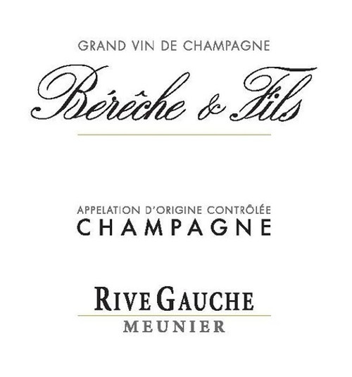 NV Bereche Champagne Rive Gauche Meunier Extra Brut