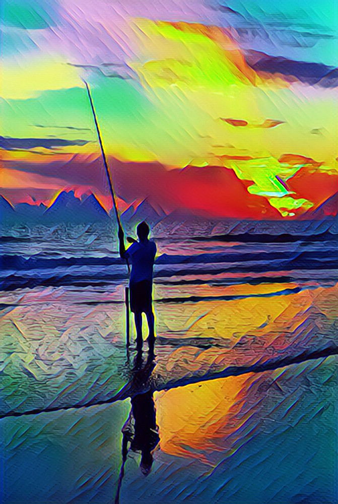 Fishing In The Morning Sun (CB)