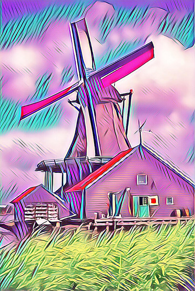 Green Door Windmill (RB)