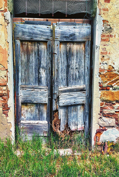 An Old Wooden Door