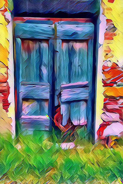 An Old Wooden Door (CB)