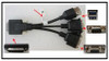 SPS-I/O breakout dongle connector cable - P25323-001
